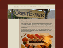 Tablet Screenshot of orientexpressatl.com